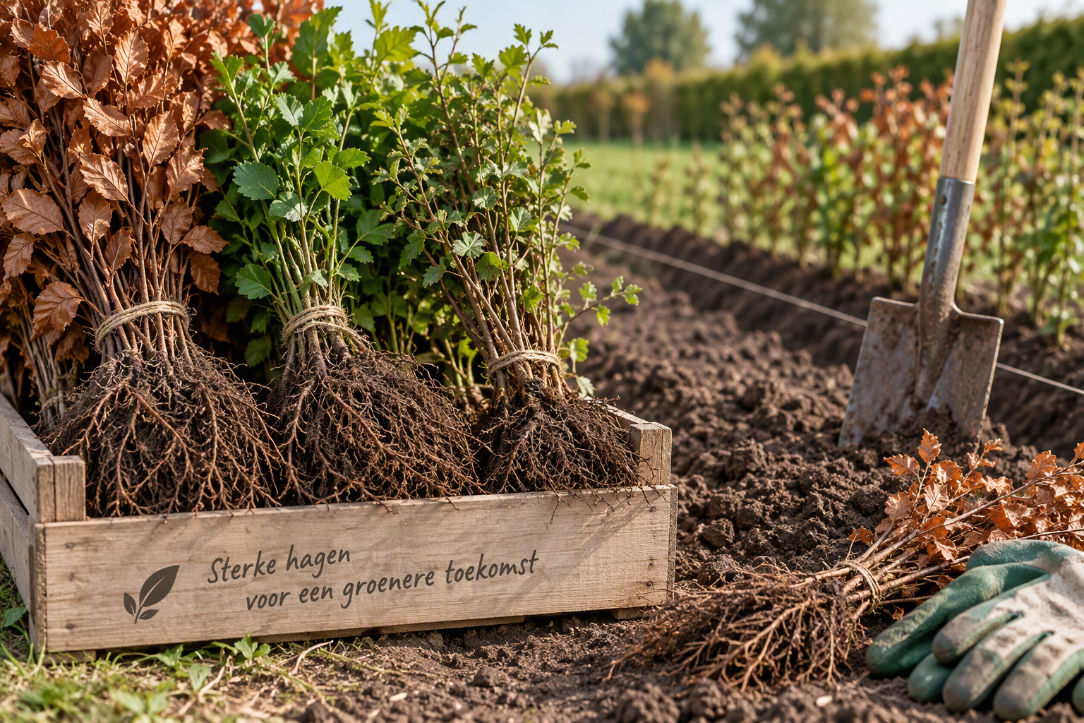 Wortelgoed planten volgens het advies uit de Beukenhaag kennisbank